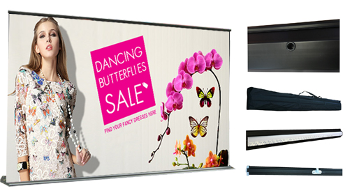 Signtific Jupiter - Single Sided Pull Up Banner Parts