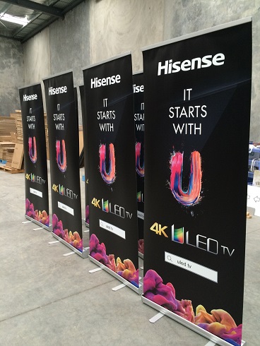 Pull Up Banners -Hisense