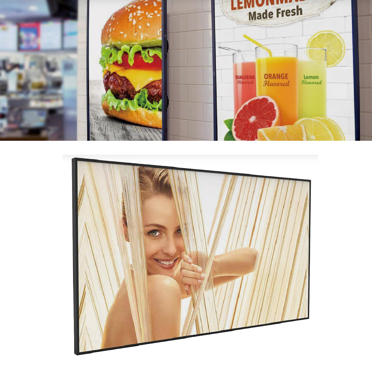 Iron coated with Zinc and acyclic face, led illuminated